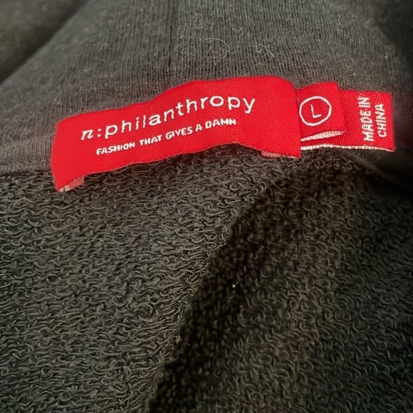 n:philanthropy sweatshirt Large and matching pants in small 2 piece set - Picture 5 of 11